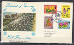 FDC Van First Day Of Issue Guernsey Post Office - 1952-1971 Dezimalausgaben (Vorläufer)