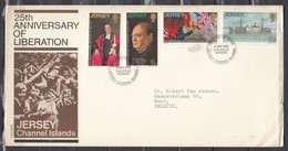 FDC Van First Day Of Issue Guernsey Post Office - 1952-1971 Em. Prédécimales