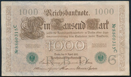 °°° GERMANY - 1000 MARK 1910 °°° - 1000 Mark