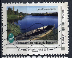 France - Frankreich Timbre Personnalisé 2008 Y&T N°IDT07-001- Michel N°BS(?) (o) - Marais Du Cotentin - Used Stamps