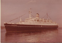 Grande Carte Postale/Tirage Photographique/ SS STEFAN BATORY/Polish Ocean Lines/Bateau De Croisière Polonais/1983  MAR92 - Other & Unclassified