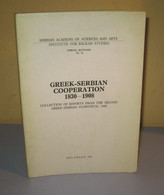 Greek - Serbian Cooperation 1830-1900 - Europa