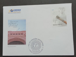 P) 2007 ARGENTINA, PRESIDENTIAL INAUGURATION CEREMONY FDC, THE CASA ROSADA, XF - Other & Unclassified
