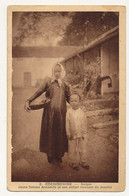 CPA - COCHINCHINE - Jeune Femme Annamite Et Son Enfant Revenant Du Marché - Vietnam