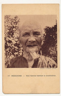 CPA - INDOCHINE - Vieil Homme Habitant La Cochinchine - Vietnam