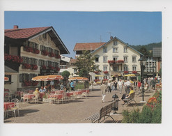 Allemagne : Obersaufen (cp Vierge N°92/1212) Place Terrasse Café Restaurant - Oberstaufen