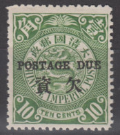 IMPERIAL CHINA 1904 - Postage Due MNH** OG XF - Unused Stamps