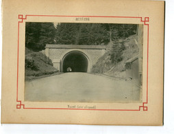 BUSSANG / FRESSE Photos Recto Verso Tunnel Côté Allemand Et Passerelle  Pont Jean   Format 170*116 Mm  Carton 232*180 Mm - Bussang