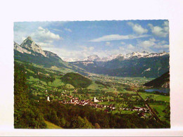 AK Steinen Und Schwyz / Schweiz, Panoramaansicht Mit Alpen. - Stein