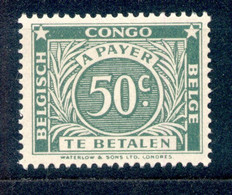 Belgisch Kongo 1943 - Michel Nr. 10 A * - Nuevos