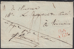 Belgique 1811 - Précurseur De Lessines à Destination Tournai ..... (DD) DC-10256 - 1794-1814 (Periodo Frances)