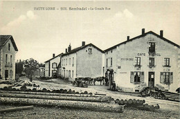 Sembadel * La Grande Rue * Scierie ? Bois * Café MARREL * Automobile Voiture Ancienne - Andere & Zonder Classificatie