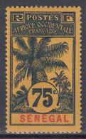 SENEGAL : PALMIER N° 43 NEUF * GOMME TRACE DE CHARNIERE - A VOIR - Unused Stamps