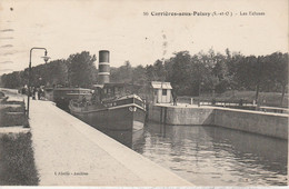 78 - CARRIERES SOUS POISSY - Les Ecluses - Carrieres Sous Poissy