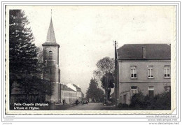 PETITE - CHAPELLE ..--  Ecole Et Eglise . 1939 De HIRAUMONT . Voir Texte Verso . - Couvin