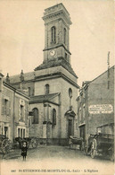 St étienne De Montluc * Rue Et Vue Sur L'église * J. AGASSE Maréchal Férrant - Saint Etienne De Montluc