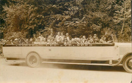 AUTOCAR Lourdes LES PYRENEES ( Carte Photo) - Autobus & Pullman