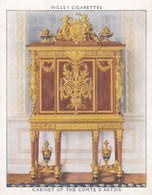 The Kings Art Treasures, 1938 - 13 Comte D Artois Cabinet - Wills Cigarette Card - Original - L Size - Furniture - Wills