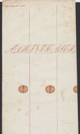 Essai - Bandes Pour Journaux (1877) Type 5C Brun-rouge SPECIMEN En Feuille De 17 Exemplaires Non Découpés. STES 1771 - Probe- Und Nachdrucke