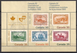 Kanada (1985)  Block Mi.Nr.  2  Gest. / Used  (1bl-01.2) - Blocks & Sheetlets