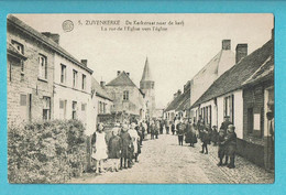 * Zuienkerke - Zuyenkerke (West Vlaanderen) * (Albert, Nr 5) Kerkstraat Naar De Kerk, Zeldzaam, Groupe D'enfants, TOP - Zuienkerke