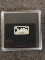 1/2 DOLLAR LINGOT ARGENT 2,5 G / ILE SALOMON / LE CAIRE LES 3 PYRAMIDES DE GIZEH / AVEC CERTIFICAT / SILVER - Islas Salomón