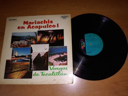 LP MARIACHIS EN ACAPULCO -VARGAS DE TECALITLAN 33 GIRI VINILE VINYL - Otros - Canción Española