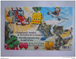 België Belgique 2006 Belgica Philatélie De La Jeunesse Jeudfilatelie Chats F1 Cob BL 134 3560 Yv 115 3545 MNH ** - 2002-… (€)