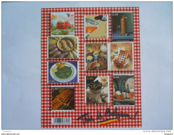 België Belgique 2006 Eten Plaisir De La Table Chocolat Bière Gauffres Moules Frites BL 137 3577-3586 Yv 3562-3571 MNH ** - 2002-… (€)