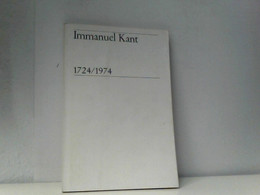Immanuel Kant 1724 /1974 As A Political Thinker - Política Contemporánea
