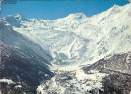 1059687 Blick Von Der Triftalp Auf Saas-Fee, Allalinhorn, Alphubel Und Täschhorn - Saas Im Prättigau