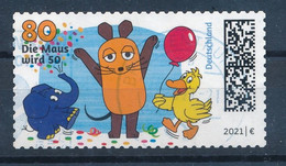 BRD / Bund Mi. 3597 Gest. 50 Jahre Maus Fernsehen Elefant Ente - Used Stamps
