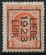 Luik  1923  Typo 76B - Typografisch 1922-31 (Houyoux)