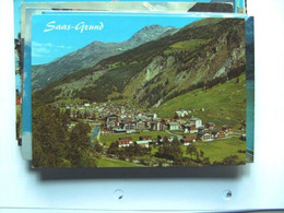Zwitserland Schweiz Suisse VS Saas Grund Schön - Saas-Grund