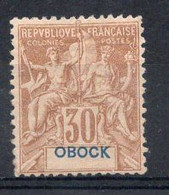 OBOCK Timbre Poste N°40* Neuf Charnière  Cote : 33€ - Unused Stamps