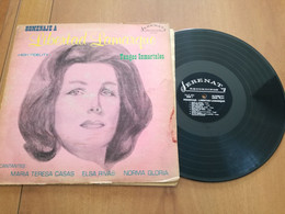 HOMENAJE A LIBERTAD LAMARQUE LP 33 GIRI VINILE VINYL RARE - Sonstige - Spanische Musik