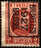 Belgium 1922 Mi 171V King Albert I PRE150 [precancel] - Typos 1922-26 (Albert I)