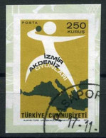 Turkey 1971 Mi 2240 (Block15), Izmir Mediterranean Games - Used Stamps