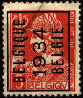 Belgium 1932 Mi 327V.II Mercury PRE278 [precancel] - Typos 1932-36 (Cérès Und Mercure)