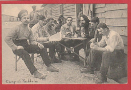 Guerre 1914-18 - Camp De Prisonniers De Puchheim - Groupe De Prisonniers Au Repos - Weltkrieg 1914-18