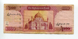 Billet Afghanistan 1000 - Afghanistan
