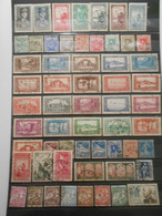 Algerie Lot , 58 Timbres Obliteres - Collections, Lots & Series