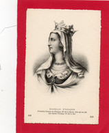Isabelle D'ARAGON ( Première Femme  De Philippe III ) - Silhouette - Scissor-type