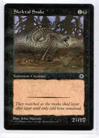 MAGIC The GATHERING  "Skeletal Snake"---PORTAL (MTG--134-4) - Autres & Non Classés