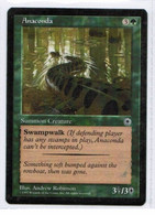 MAGIC The GATHERING  "Anaconda (1)"---PORTAL (MTG--134-8) - Sonstige & Ohne Zuordnung