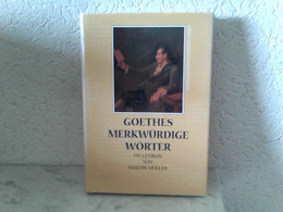 Goethes Merkwürdige Wörter - Ein Lexikon - Lexiques