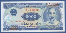 VIETNAM - P.108 – 5.000 DONG 1991  UNC, Serie NL 2805915 - Vietnam