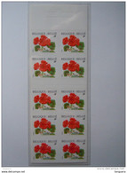 België Belgique 1999 Pelargonium Boekje André Buzin Carnet B32 C32 C2875 2875 MNH ** - 1997-… Permanente Geldigheid [B]