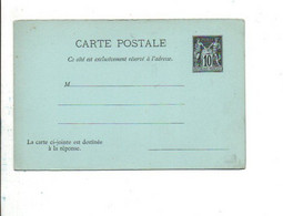 ENTIER SAGE CARTE REPONSE NEUF 10 CTS - Kartenbriefe