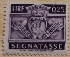 SAN MARINO 1945 CENT. 25 NUOVO - Timbres-taxe